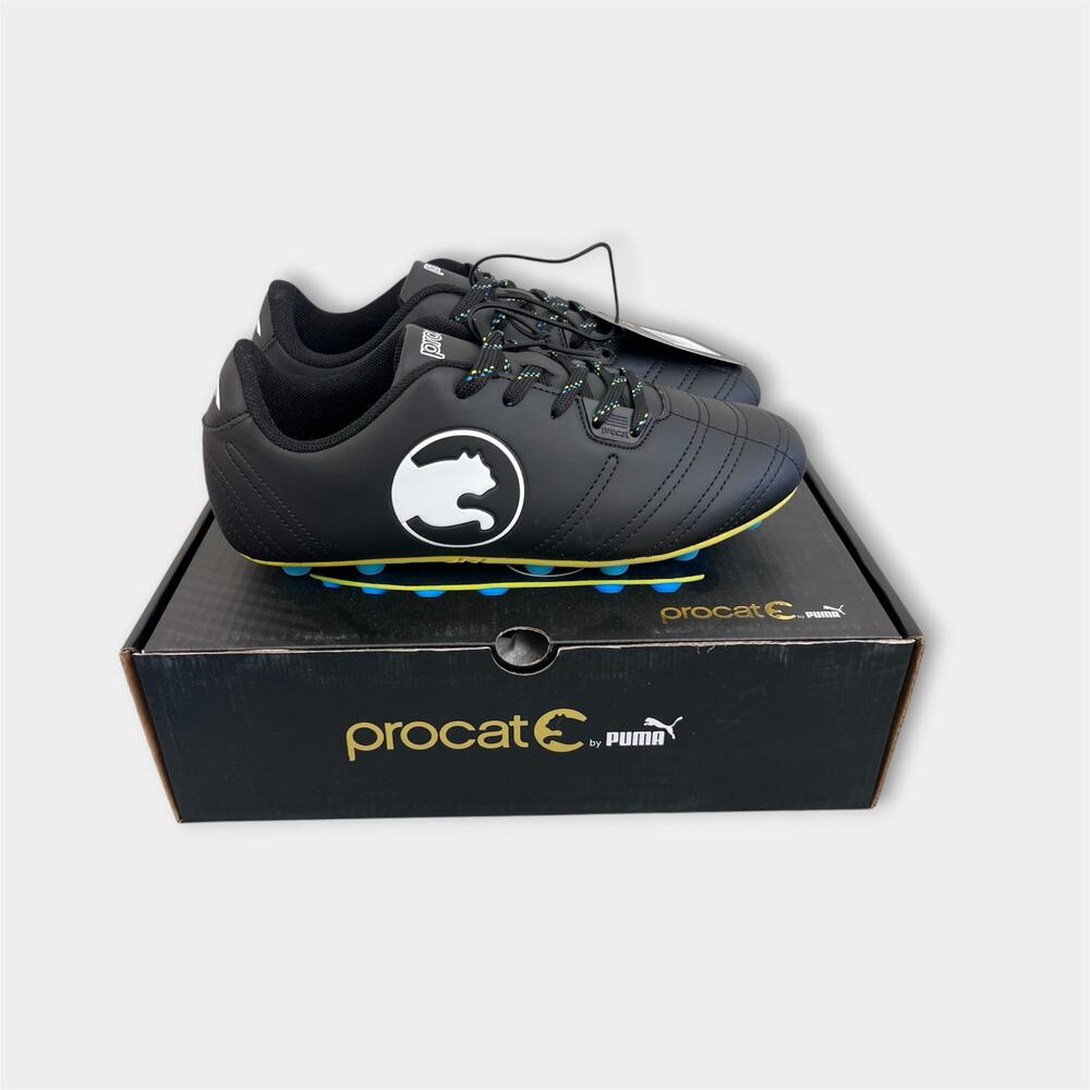 Puma Procat Speed Force Soccer Cleat Black/White 4 NWT/NIB